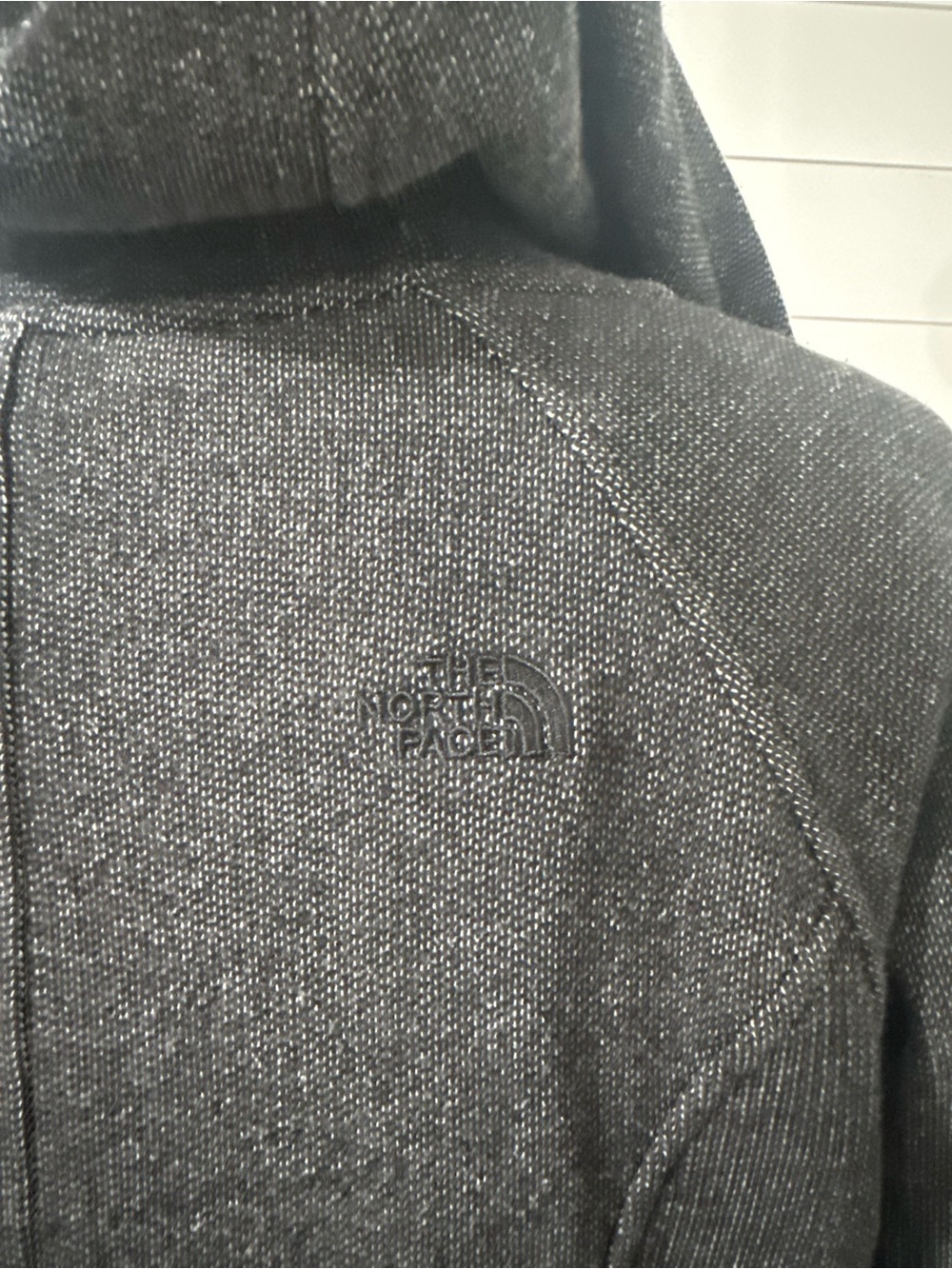 The North Face Dionne Long Black Fleece Lined Hooded Jacket / Coat Women’s Small - Picture 5 of 11